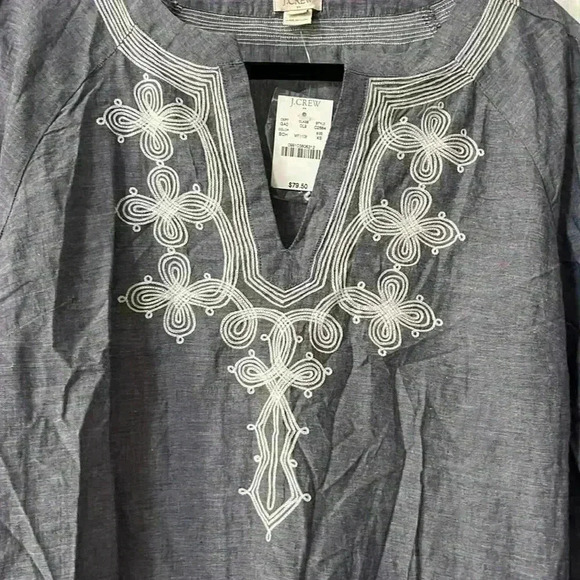 J.Crew embroidered women’s top - Picture 2 of 10